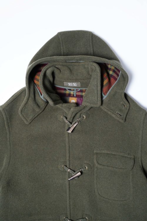 WOOL DUFFLE COAT MADE IN ITALY