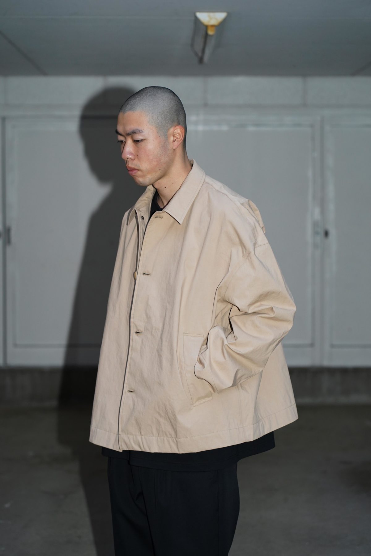 新品タグ付】YOKOSAKAMOTO 22SS SUIT BIG JACKET - ノーカラー