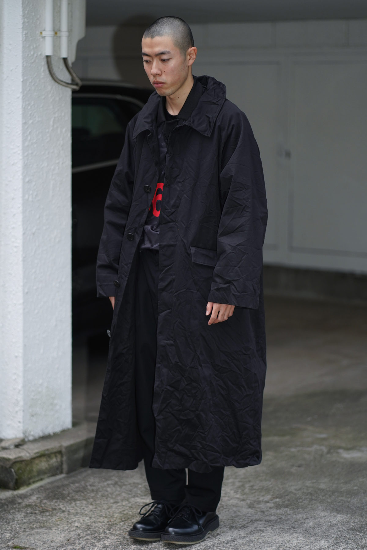 yoko sakamoto OVER TRENCH COAT | labiela.com