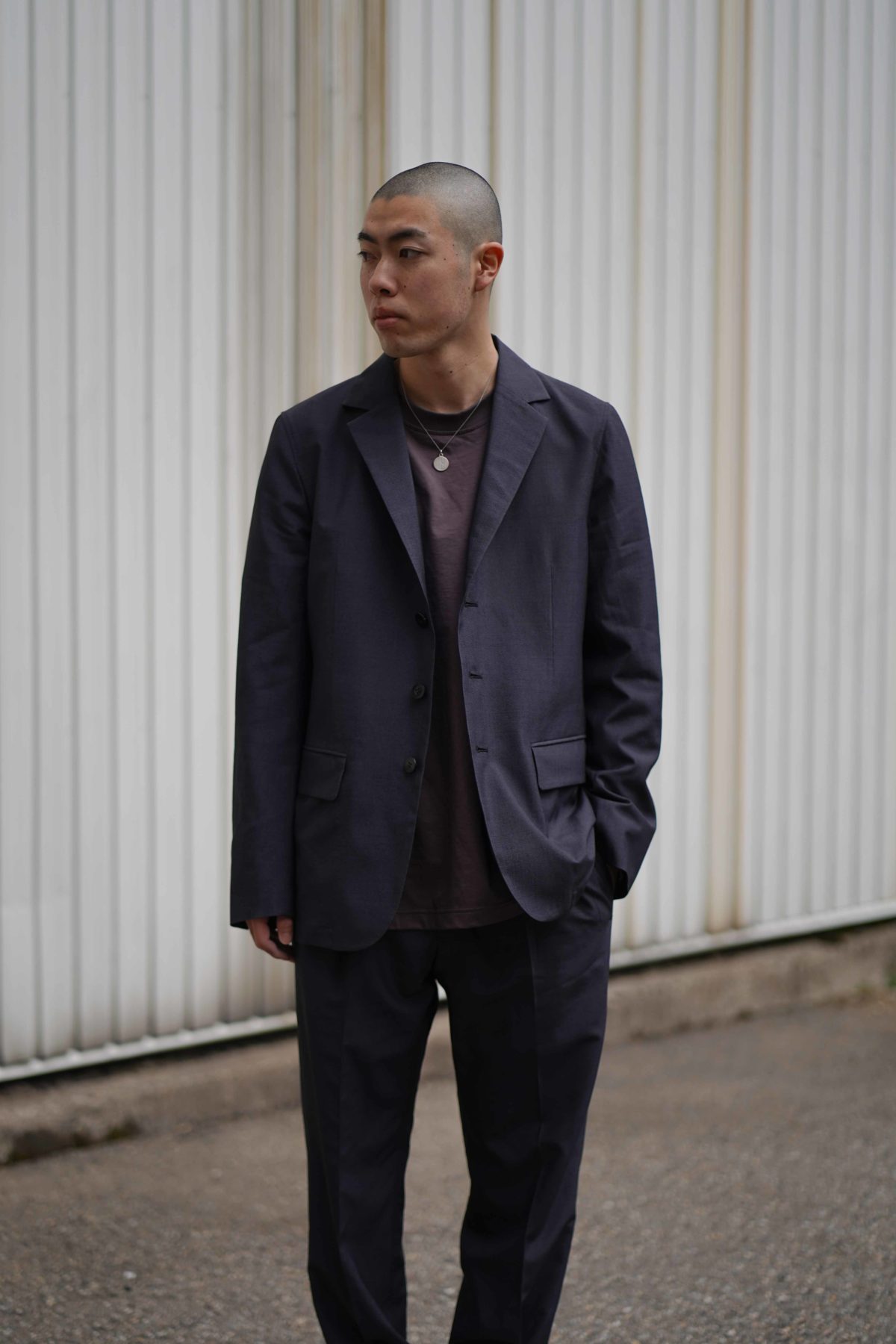 最安値挑戦 Cale カル WOOL SILK SALON JACKET サロンジャケット hobby