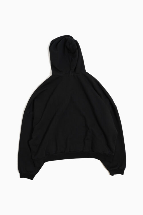 WAFFLE LINED BOMBER HOODIE