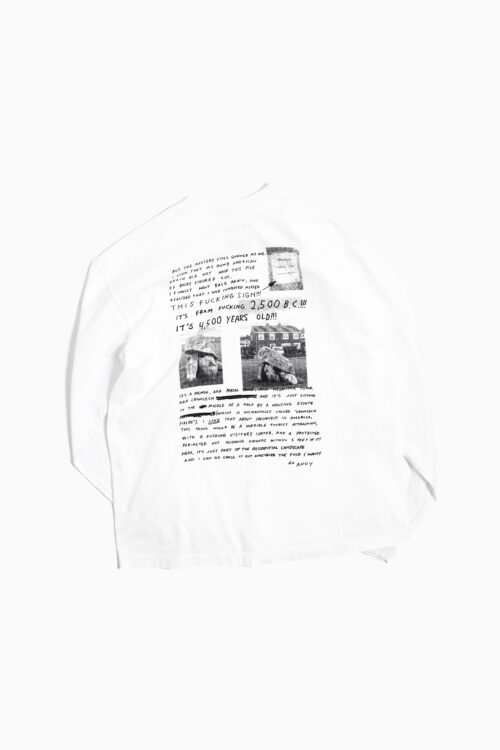 EXCLUSIVE THE LETTER LONG SLEEVE TEE