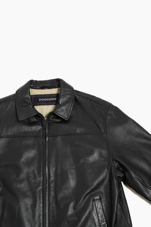 DRIZZLER TYPE COW LEATHER JACKET