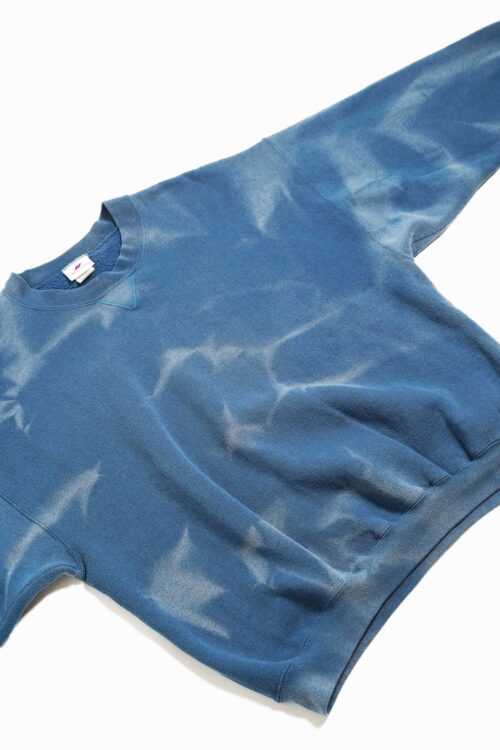 MADE IN USA WASHED BLUE COLOR SWEAT