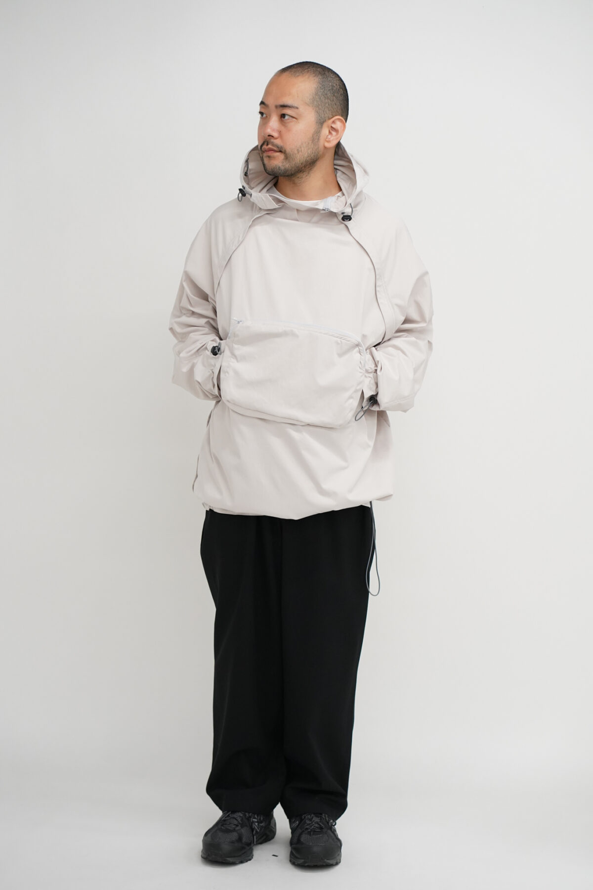 PACS SAC PAC ANORAK LL SPACE GRAY-