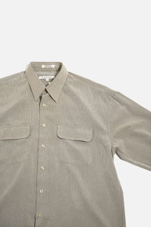 CASSEL GREIGE CHECK SHIRTS