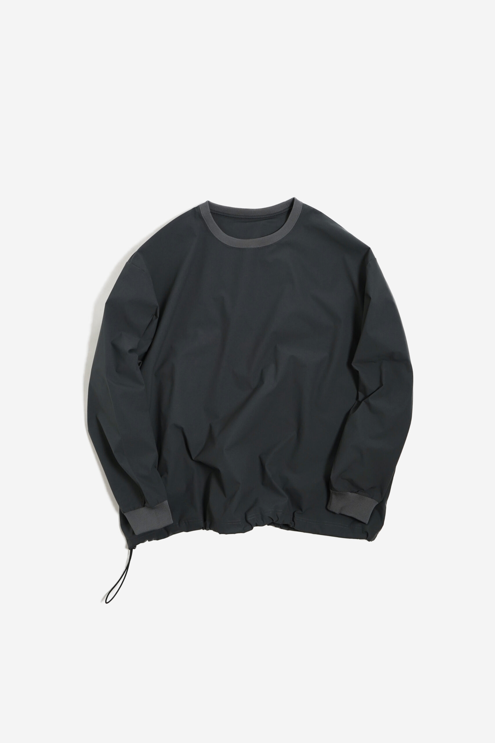 UNTRACE BOX STRETCH SMOCK LONG-SLEEVE | elchevillage.com