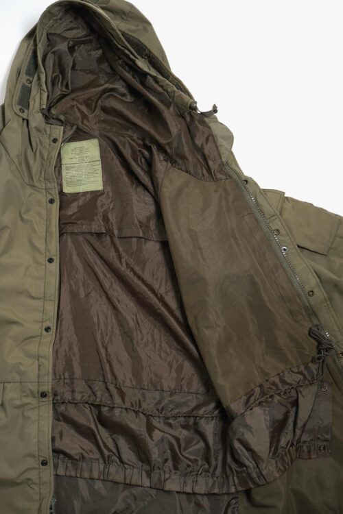 EARLY 00'S SCANDINAVIA ECWCS FIELD JACKET FADE OLIVE COLOR