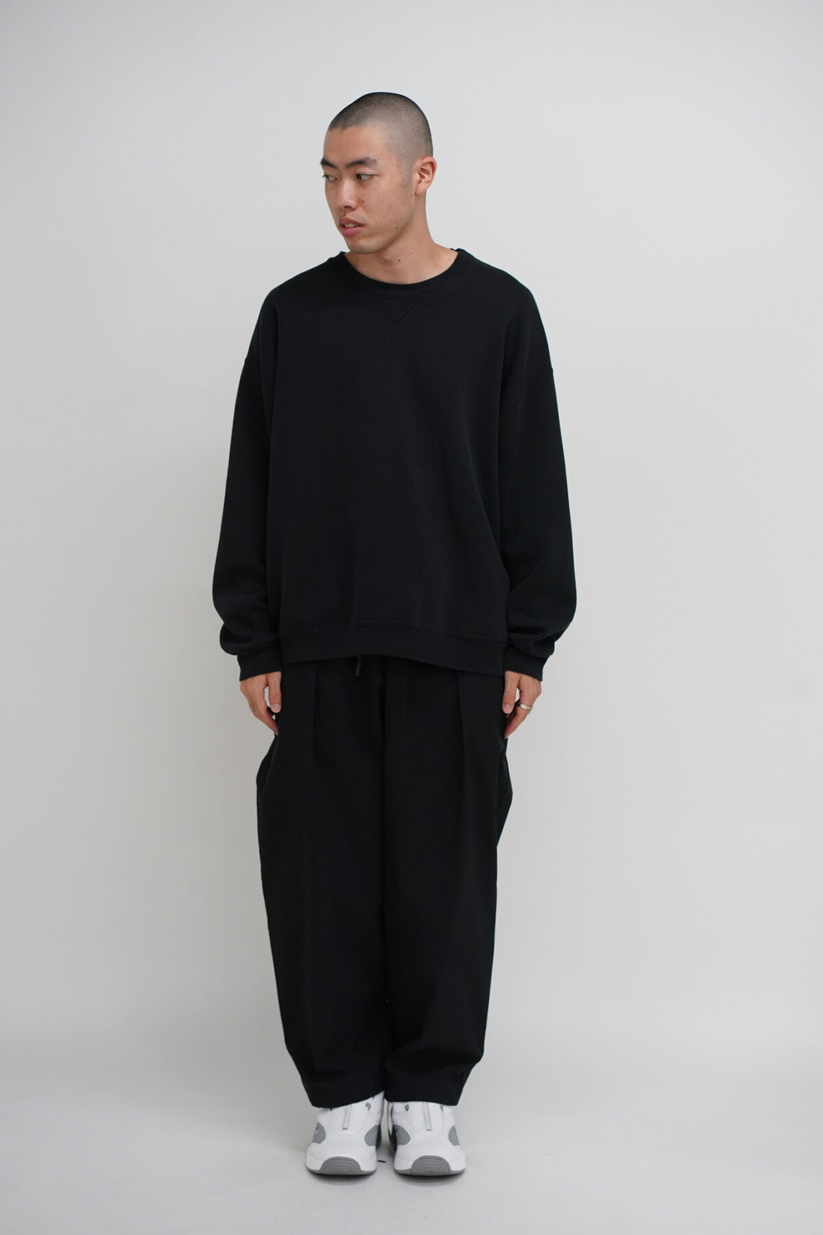 UNTRACE BASIC TAPERED SWEAT TRACK PANTS - その他