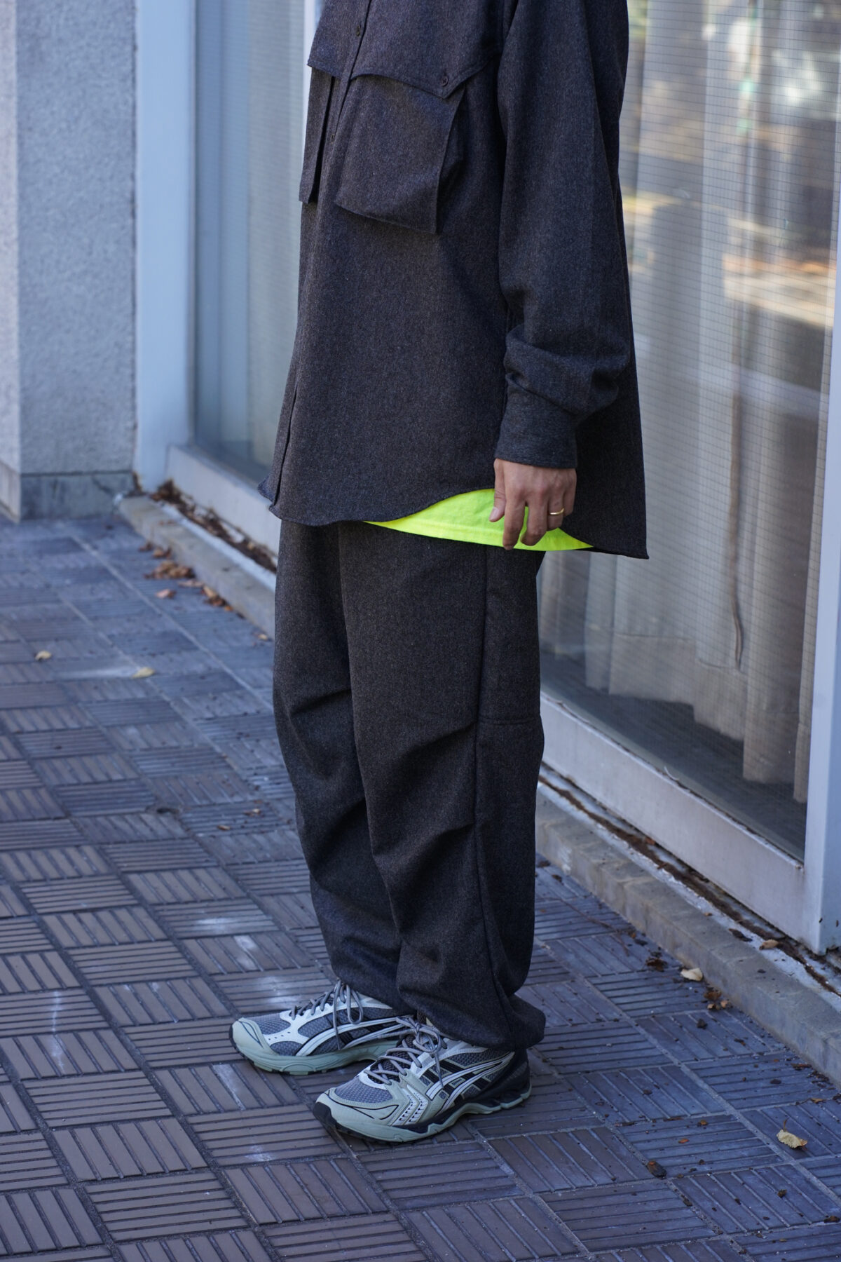 組み合わせ自由自在 paletown PACS Flex Pants ブラック regular