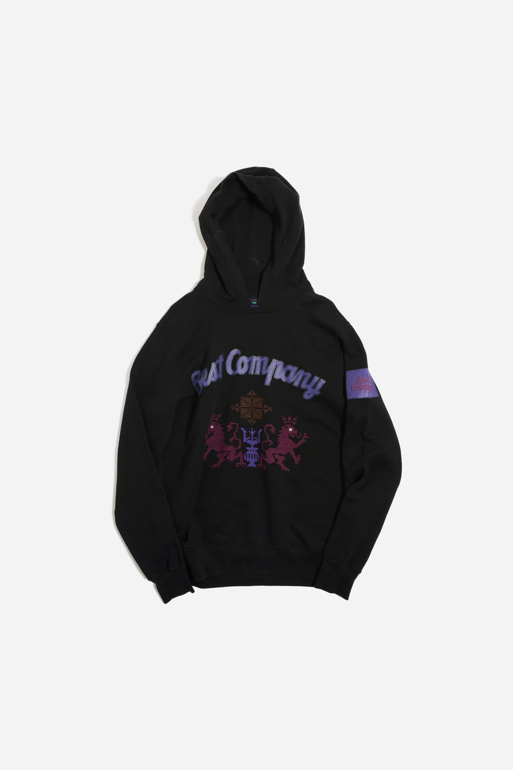 BEST COMPANY EMBROIDERY PRINT HOODIE