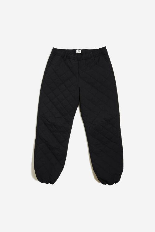 QUILTING PANTS BLACK