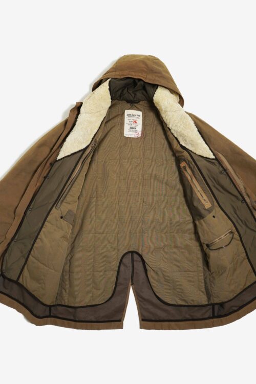 OLD AVIREX QUILTING LINER WATER PROOF MILITARY HOOD COAT