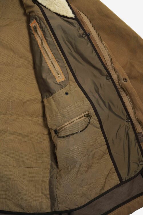 OLD AVIREX QUILTING LINER WATER PROOF MILITARY HOOD COAT