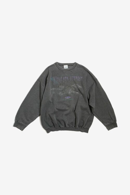 80'S WOLF MTN OUTPOST EURO FABRIC BLANK SWEAT