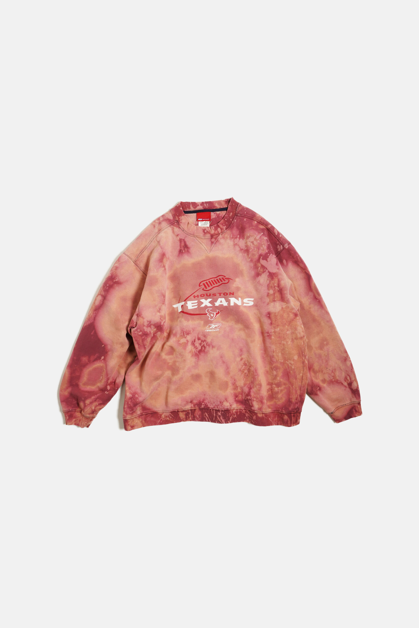 HOUSTON TEXANS REEBOK OVER DYE SWEAT