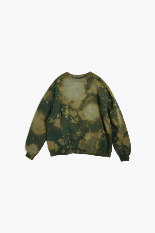 GREEN BODY BLEACH DYE SWEAT