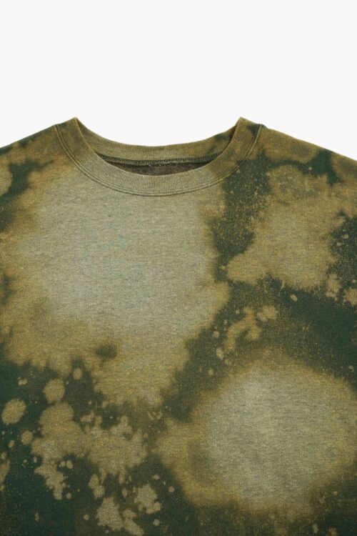 GREEN BODY BLEACH DYE SWEAT