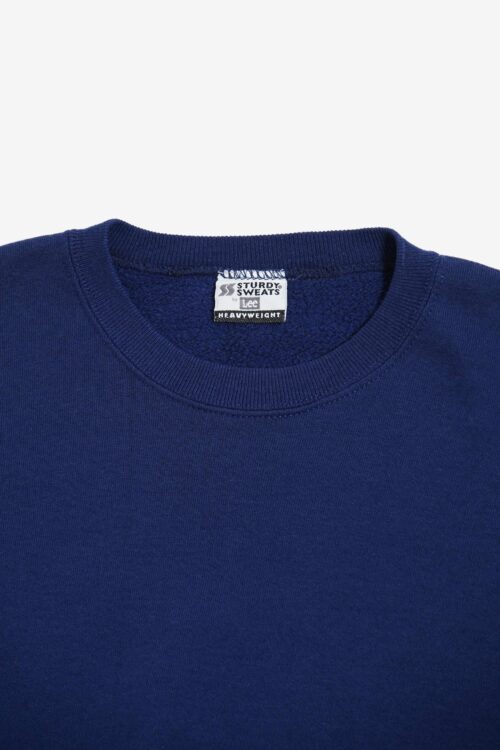 90'S LEE MADE IN USA FADE BLUE COLOR SWEAT