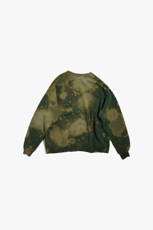 GREEN BODY BLEACH DYE SWEAT