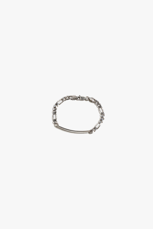 PLATE CURVE CHAIN SILVER925 BRACELET MADE IN ITALY