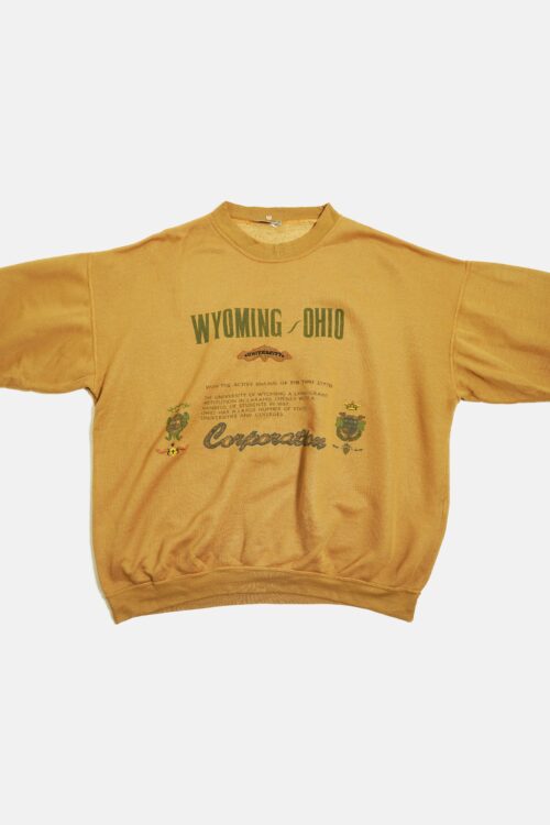 WYOMING OHIO SWEAT MADE IN ITALY