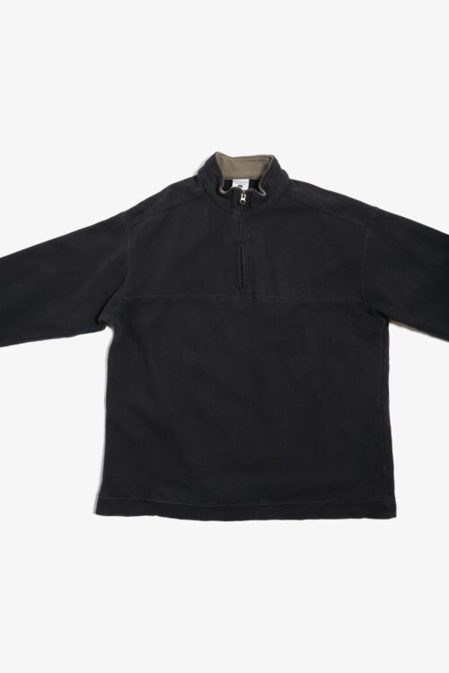 OLD COLUMBIA FADE BLACK HALF ZIP SWEAT
