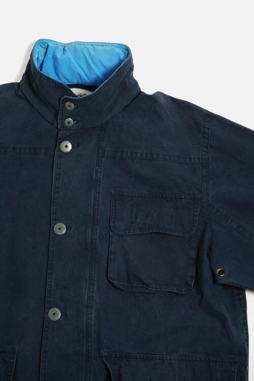 OLD SERGIO TACCHINI FADE NAVY COTTON JACKET
