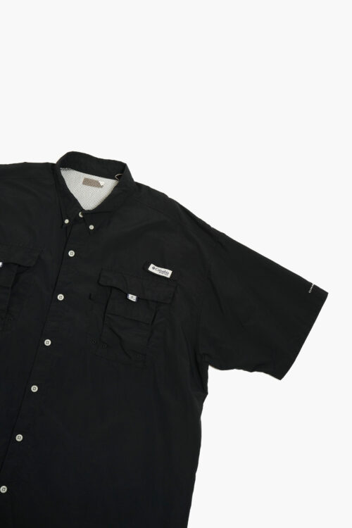 OLD COLUMBIA PFG S/S SHIRTS BLACK