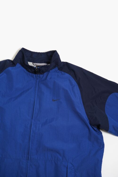 NIKE 2TONE COLOR NYLON TRACK JACKET