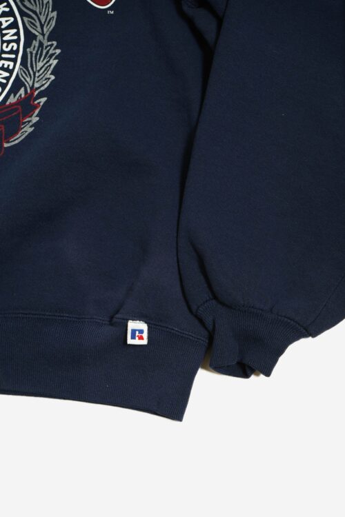 KANSAS PRINTED SUN FADE SWEAT RUSSEL BODY MADE IN USA