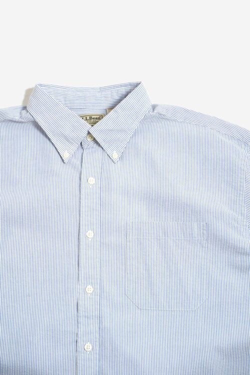 L.L.BEAN SEERSUCKER L/S SHIRT