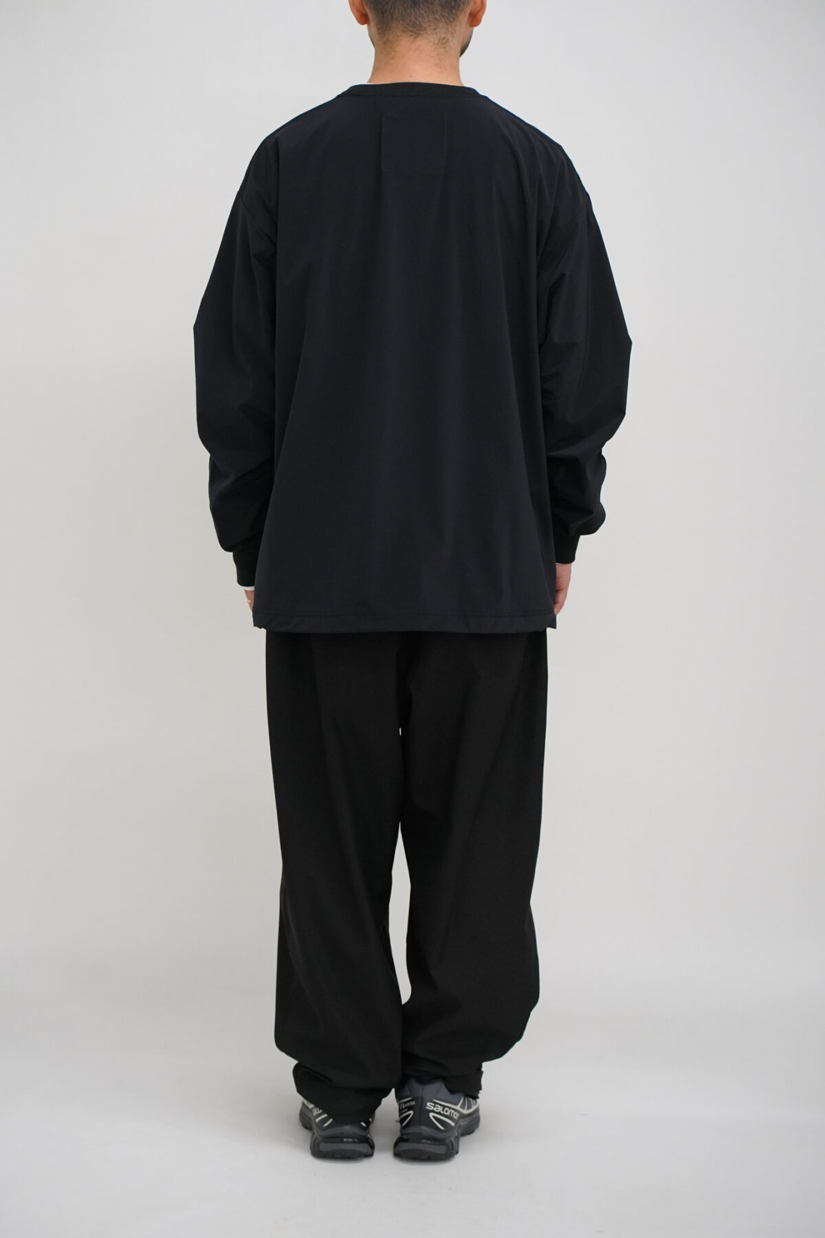 すぐ発送可能！ UNTRACE BOX STRETCH SMOCK S/S (Black) - 通販 - www