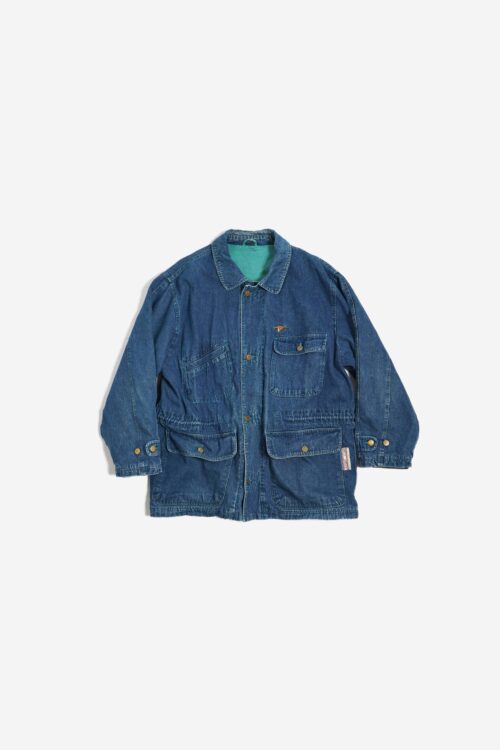 SAFETY GARMENT DENIM OVER ALL JACKET MADE IN GERMANY