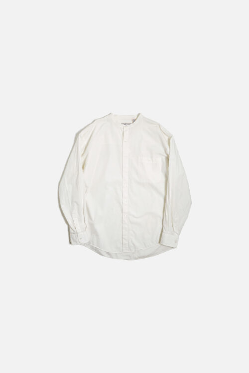 MURANO BAND COLLER L/S SHIRTS WHITE