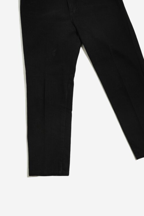 90'S LEE TAPERED SILHOUETTE EASY DENIM PANTS BLACK MADE IN USA