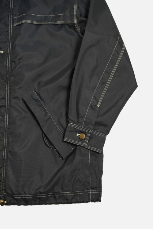 FADE OUT STITCH DESIGN NYLON JACKET