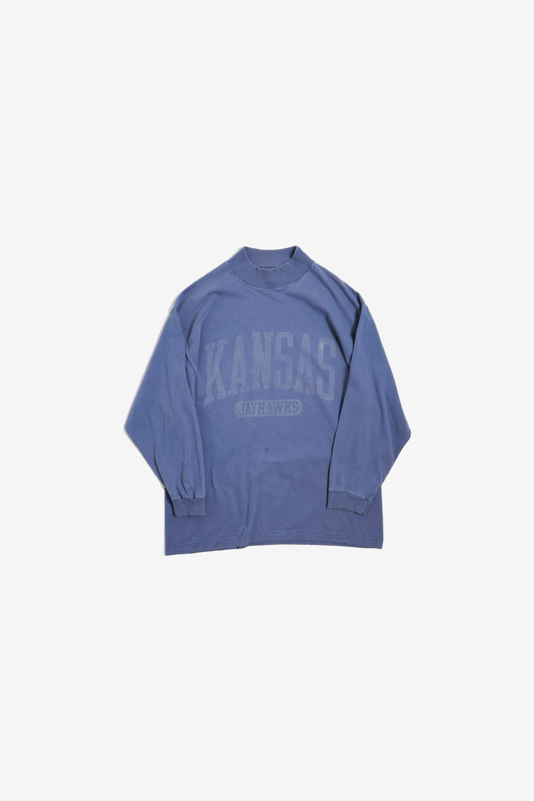 KANSAS MOCK NECK L/S TEE MADE IN USA
