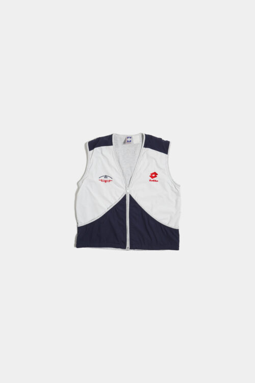 OLD LOTTO ZIP VEST MADE IN EURO