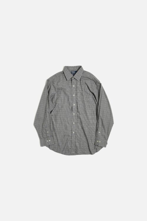 90'S PALPH LAUREN GLEN CHECK PATTERN L/S SHIRTS
