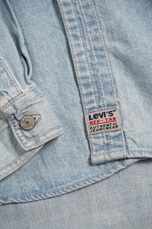 90'S LEVI'S RED TAB BLUE DENIM L/S SHIRTS