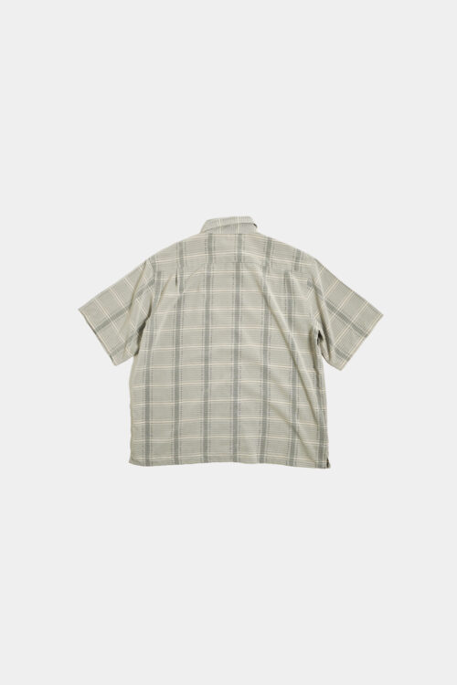 GEGRGE WOVEN CHECK PATTERN S/S SHIRTS