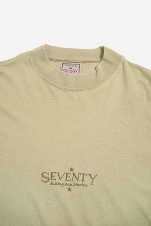 SEVENTY EMBROIDERY TEE SHIRTS MADE IN ITALY