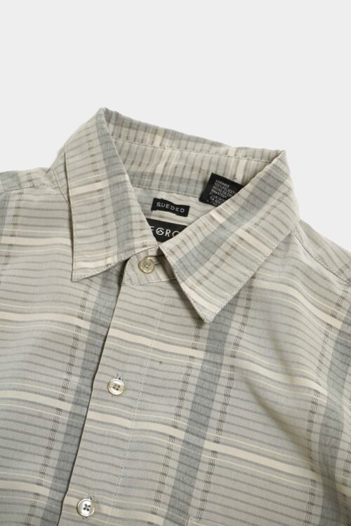 GEGRGE WOVEN CHECK PATTERN S/S SHIRTS