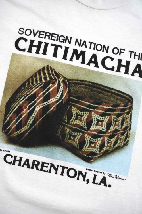 CHITIMACHA BASKET PRINTED S/S TEE SHIRTS