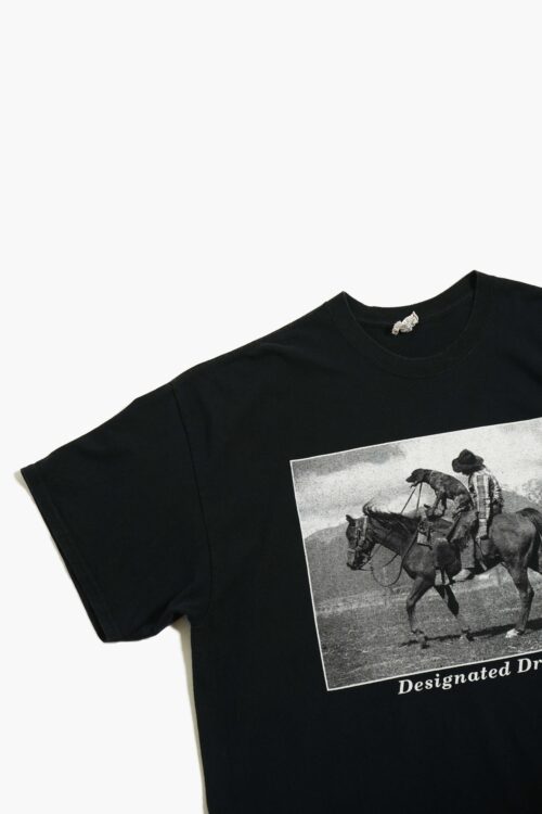 DESIGNATED DRIVER PHOTO PRINTED TEE SHIRTS