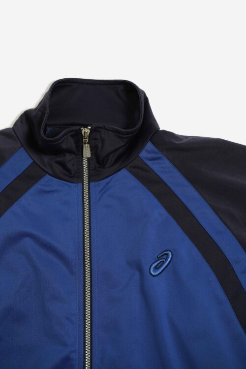 EURO ASICS 2TONE COLOR JERSEY TRACK JACKET