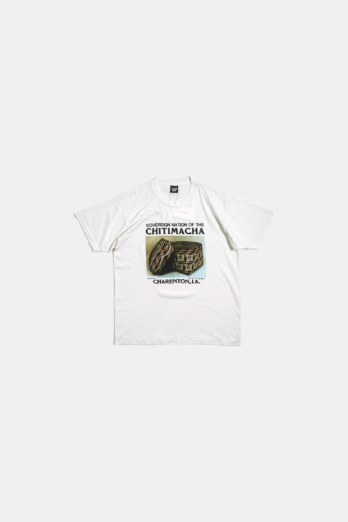 CHITIMACHA BASKET PRINTED S/S TEE SHIRTS