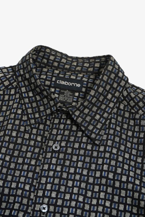 CLALBORNE WAVE DESIGN RAYON S/S SHIRTS