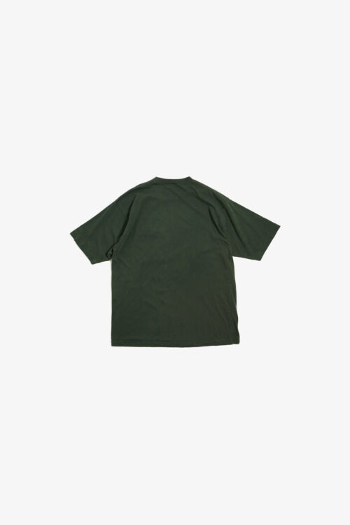 90'S SR FADE GREEN SQUARE POCKET TEE SHIRT MADE IN ITALY
